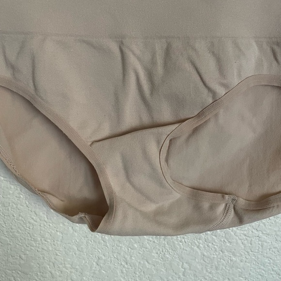 Maidenform Slim High Waisted Brief 0053 XL Tan - Picture 4 of 6